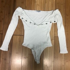 Fashionnova White Bodysuit